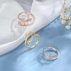 Personalized Name Ring With Universal Fit — styled ring, jewelry for women