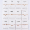 StarSign Zodiac Bracelet — styled bracelet, celestial jewelry for women