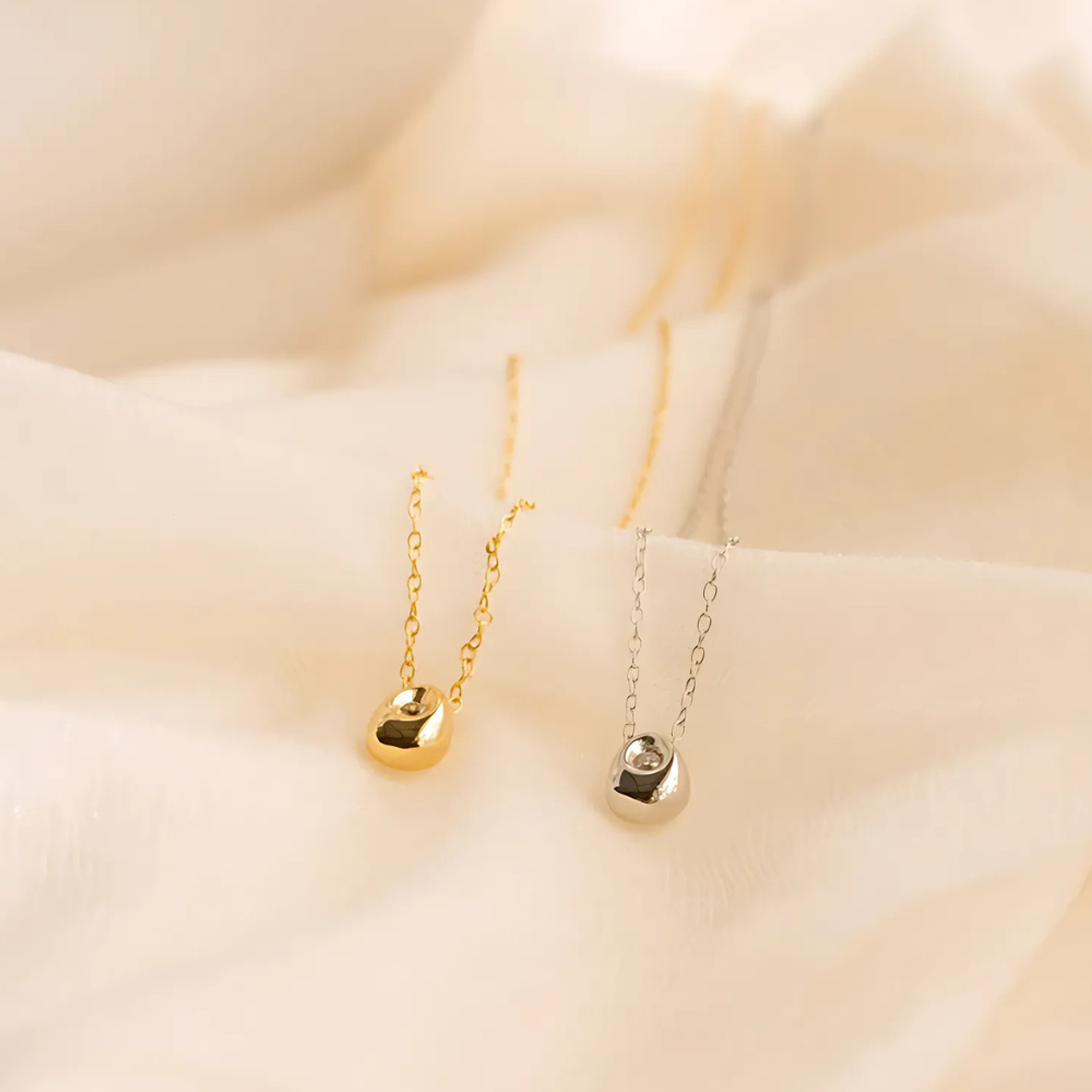 Teardrop Charm Necklace