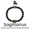 ZodiacLuck Beaded Bracelet in Sagittarius / 17cm — bracelet for women