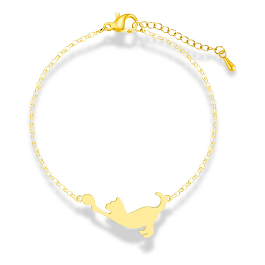 Playful Cat Stretch Bracelet