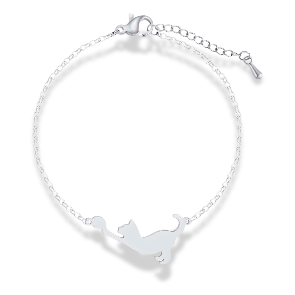 Playful Cat Stretch Bracelet