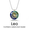 StarGem Stone Pendant in Leo — necklace for women