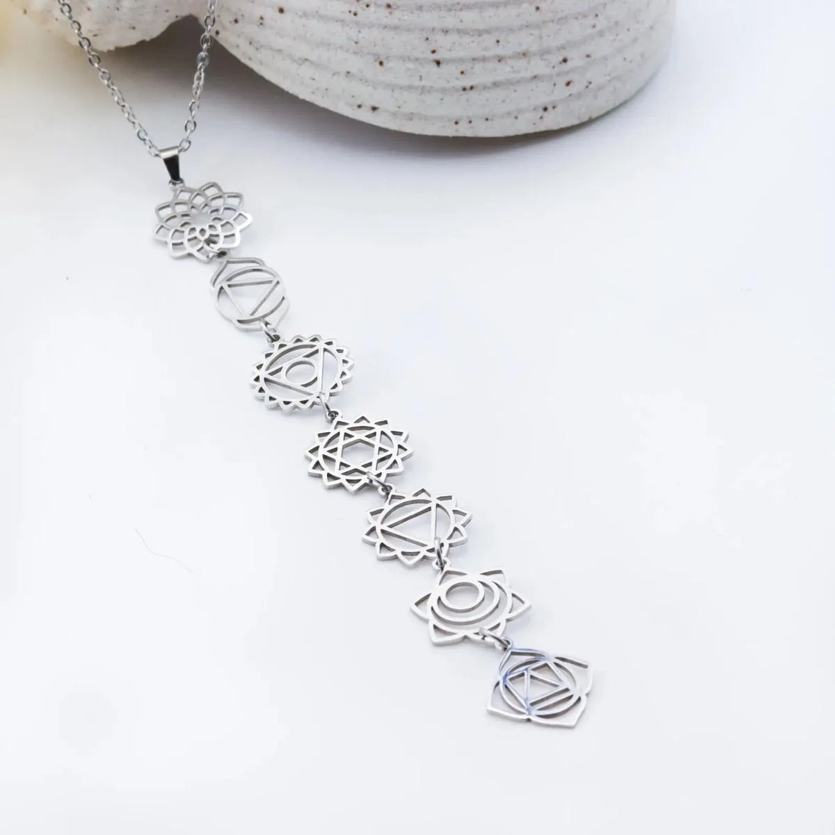 7 Chakra Necklace - Sphere Standouts