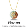 StarGem Stone Pendant in Pisces — necklace for women