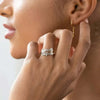 Personalized Name Ring With Universal Fit — styled ring, jewelry for women