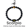 ZodiacLuck Beaded Bracelet in Scorpio / 17cm — bracelet for women