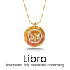 StarGem Stone Pendant in Libra — necklace for women