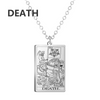 The Tarot Necklace in Death / Silver — necklace for women