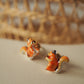 Playful Squirrel Stud Earrings