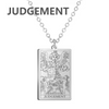 The Tarot Necklace in Judgement / Silver — necklace for women