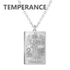 The Tarot Necklace in Temperance / Silver — necklace for women