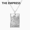 The Tarot Necklace in The Empress / Silver — necklace for women