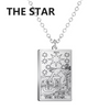 The Tarot Necklace in The Star / Silver — necklace for women