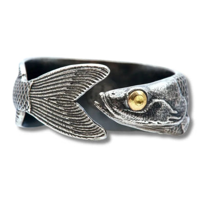 Adjustable Fish Ring — ocean ring for women