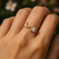Adjustable Personalized Alphabet Ring - Sphere Standouts