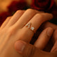 Adjustable Personalized Alphabet Ring - Sphere Standouts