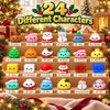24 different squishy characters
