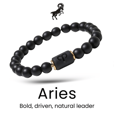 AgateZen Zodiac Bracelet - Sphere Standouts