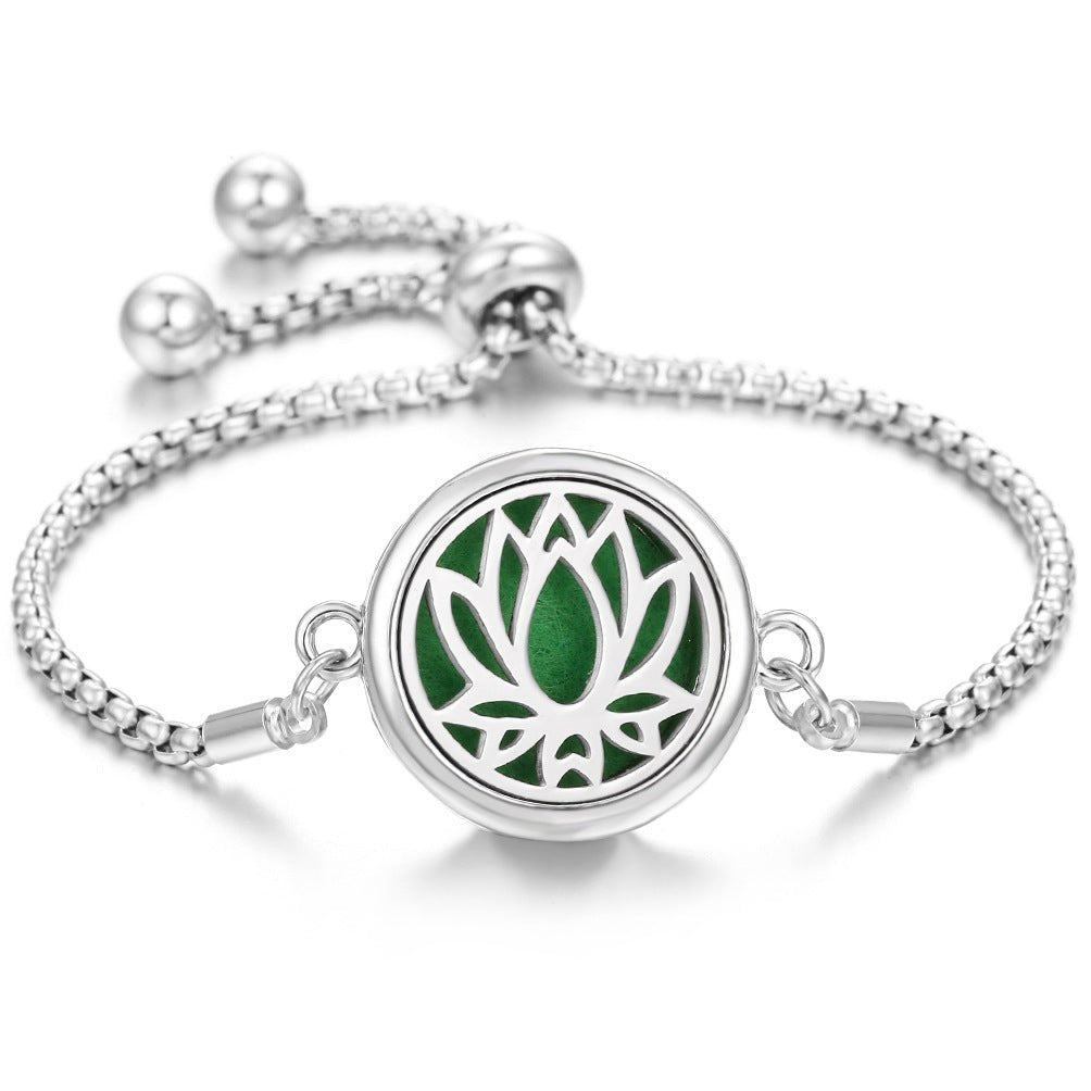 Aromatherapy Locket Bracelet – Portable Scent Wellness - Sphere Standouts