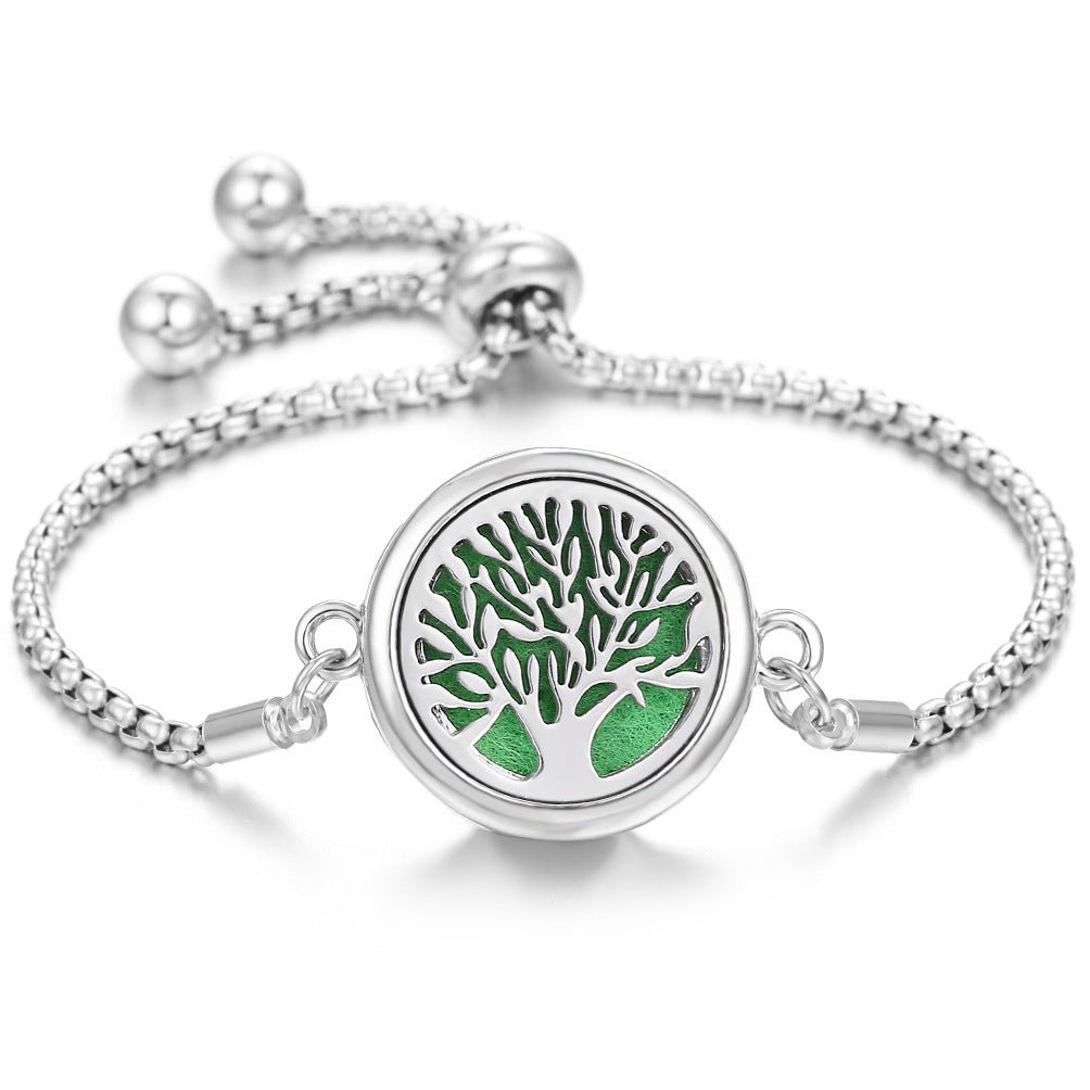 Aromatherapy Locket Bracelet – Portable Scent Wellness - Sphere Standouts
