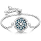 Aromatherapy Locket Bracelet – Portable Scent Wellness - Sphere Standouts
