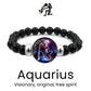 AstroVibe Zodiac Crystal Beaded Bracelet - Sphere Standouts