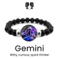 AstroVibe Zodiac Crystal Beaded Bracelet - Sphere Standouts