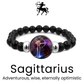 AstroVibe Zodiac Crystal Beaded Bracelet - Sphere Standouts