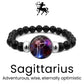 AstroVibe Zodiac Crystal Beaded Bracelet - Sphere Standouts