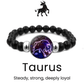 AstroVibe Zodiac Crystal Beaded Bracelet - Sphere Standouts