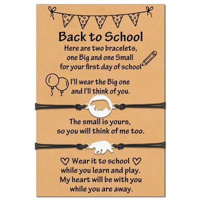 Back to School Bear Bracelet Set - Sphere Standouts