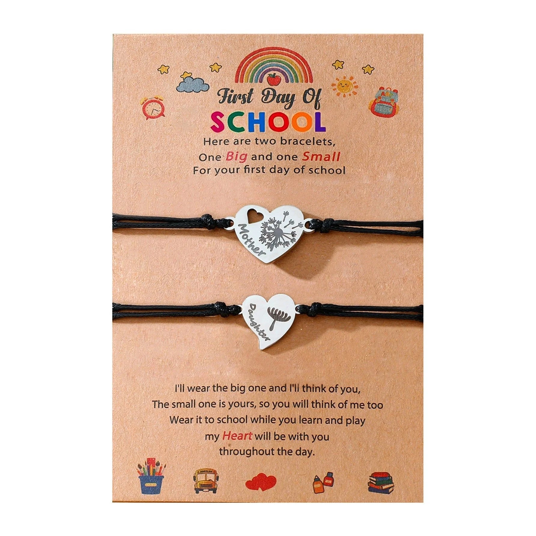 Back to School Dandelion Bracelet Set - Sphere Standouts