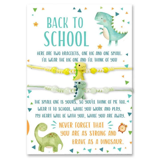 Back to School Dino Bracelet Set with Gift Card - Sphere Standouts