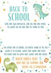 Back to School Dino Bracelet Set with Gift Card - Sphere Standouts