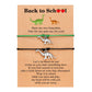 Back to school Dinos Bracelets Set - Sphere Standouts