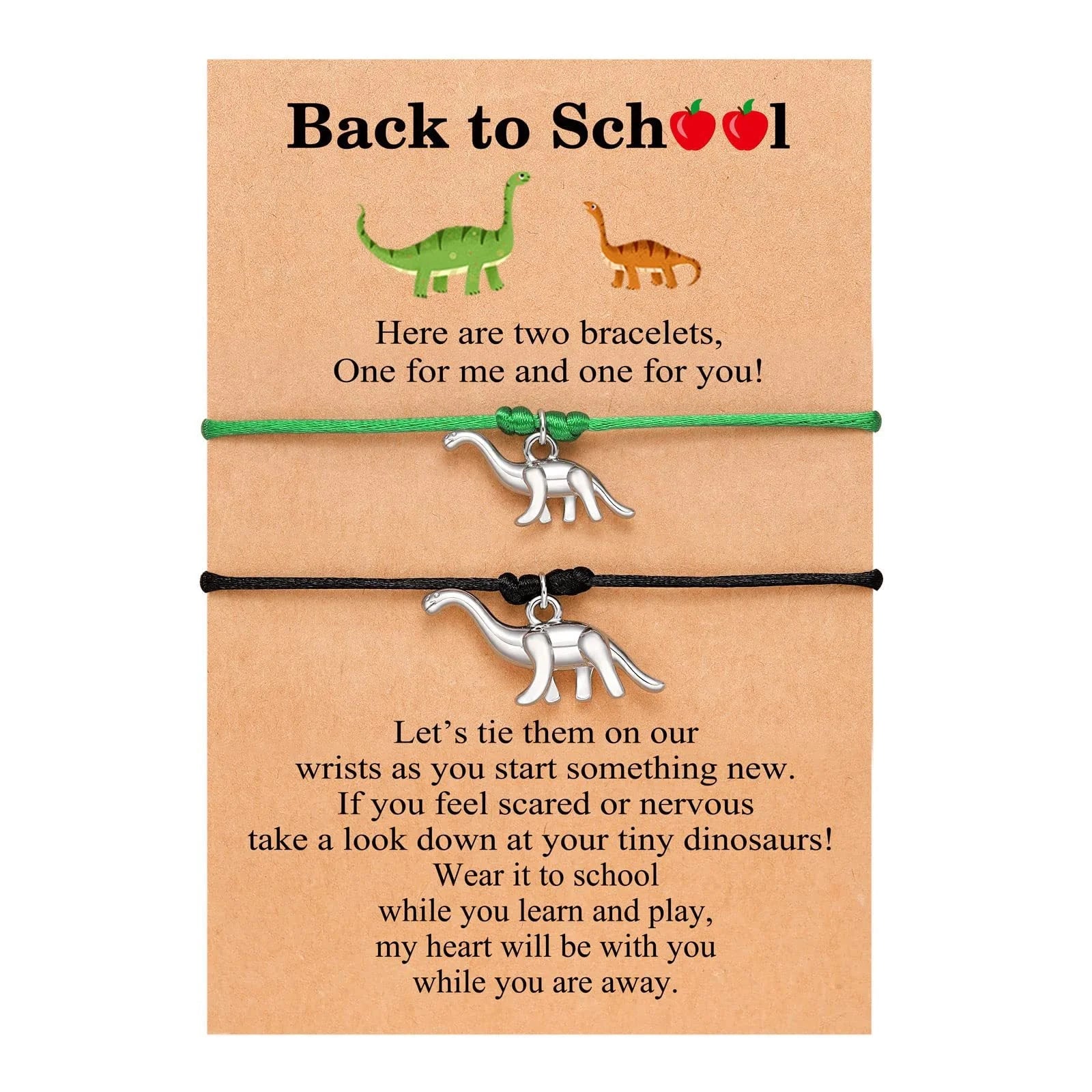 Back to school Dinos Bracelets Set - Sphere Standouts