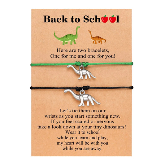 Back to school Dinos Bracelets Set - Sphere Standouts