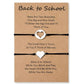 Back To School Mother and Daughter Heart Bracelet Set - Sphere Standouts