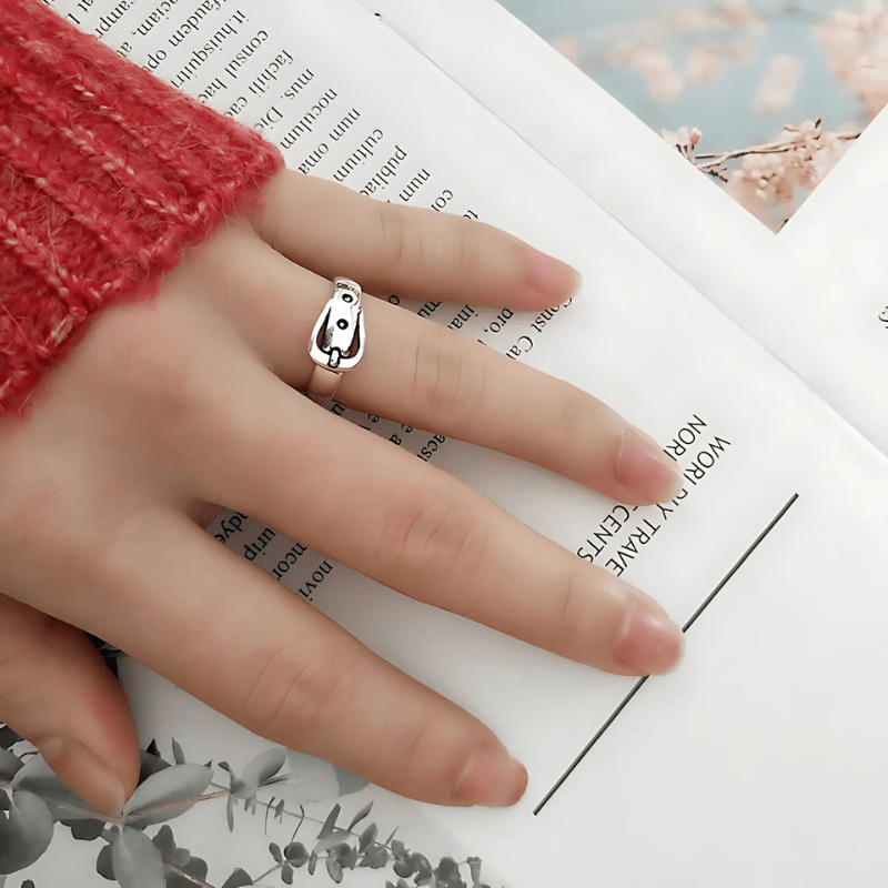 Belt Buckle Ring (925 Silver) - Sphere Standouts