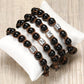 Black Braided Zodiac Bracelet - Sphere Standouts