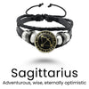 Black Rope Zodiac Bracelet - Sphere Standouts