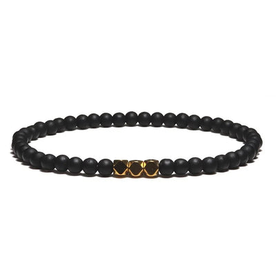Black Stone Bracelet - Sphere Standouts