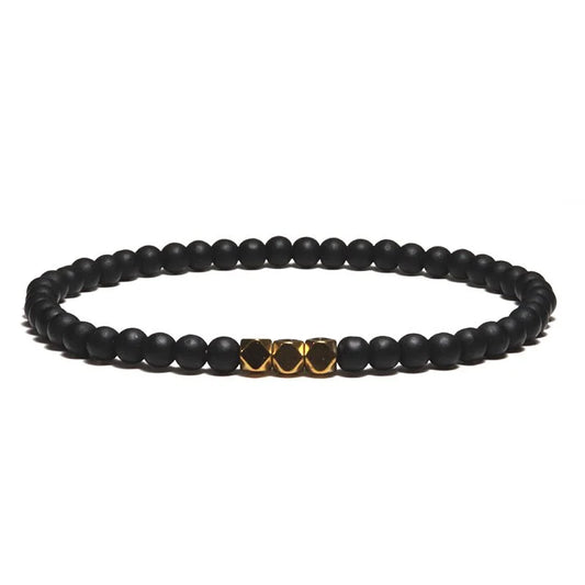 Black Stone Bracelet - Sphere Standouts