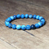BlueAura Bracelet - Blue Apatite - Sphere Standouts