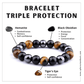 Bracelet Triple Protection - Sphere Standouts