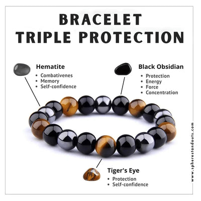 Bracelet Triple Protection - Sphere Standouts