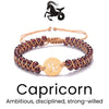 Braided Constellation Zodiac Bracelet - Sphere Standouts