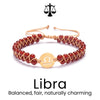 Braided Constellation Zodiac Bracelet - Sphere Standouts
