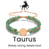 Braided Constellation Zodiac Bracelet - Sphere Standouts